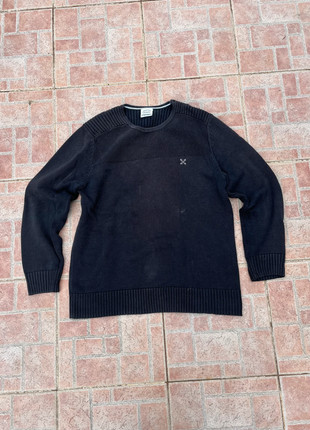 Pull Oxbow noir vintage col rond broderies blanches épaisses 90s 00s Y2K – Taille XL, brand: Oxbow, condizioni: Ottime, taglia: XL, €25.00, €26.95 include la Protezione acquisti