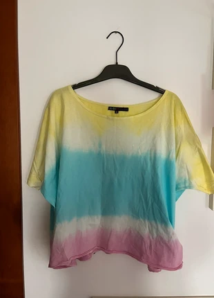 T-shirt larga multicolor, marque: Alcott, état: Neuf sans étiquette, taille: M / 38 / 10, 2,50 €, 3,33 € Protection acheteurs incluse