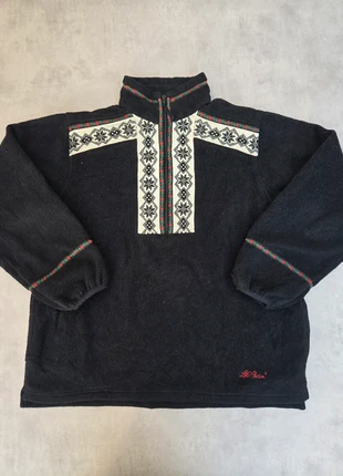 Pull polaire LL.Bean 1/4zip "signature" vintage 90' noir taille L femme, merk: L.L. Bean, staat: Goed, maat: L / 40 / 12, € 27,00, € 29,05 inclusief Kopersbescherming