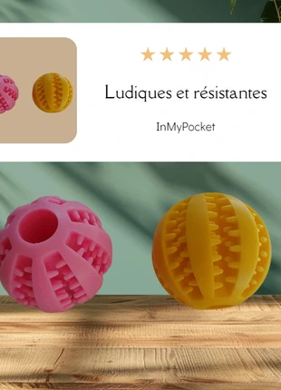 Lot de balles à friandises pour petit chien - Neuf, marca: sans marque, estado: Muy bueno, 6,99 €, 8,04 € Protección al comprador Pro incluida