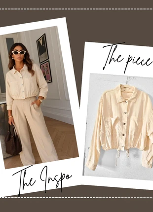 Leichte beige Jacke, marke: Sonstiges, zustand: Sehr gut, größe: L / 40 / 12, 4,00 €, 4,90 € inklusive Vinted-Käuferschutz