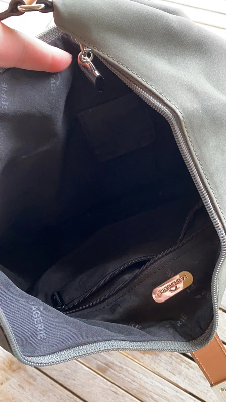 Sac en toile kaki La Bagagerie - photo numéro 6