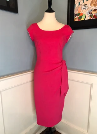 The Pretty Dress Company Jayne Hot Pink Scoop Neck Sarong Dress Sz UK10/US6, brand: The Pretty Dress Company, condition: New without tags, size: S / UK 8-10, £113.34, £119.71 includes Buyer Protection
