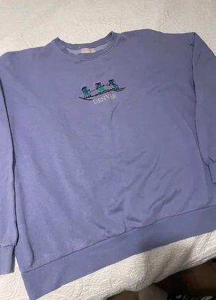 Sudadera Vintage bordada, marque: Pull & Bear, état: Neuf sans étiquette, taille: M / 38 / 10, 11,00 €, 12,25 € Protection acheteurs incluse