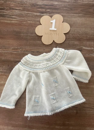 Pull bébé 1 mois, marque: Pili Carrera, état: Très bon état, taille: 1-3 mois / 56 cm, 3,00 €, 3,85 € Protection acheteurs incluse