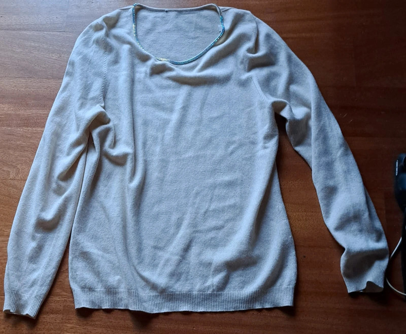 Maglione color panna 1