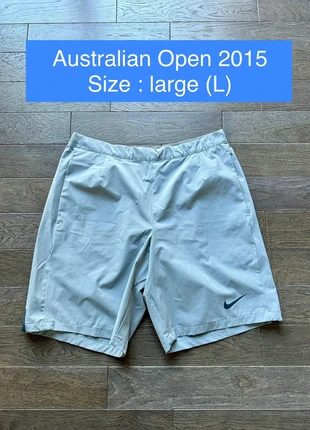 Australian Open 2015 - short de sport - Nike - court - tennis - L, marke: Nike, zustand: Sehr gut, größe: L, 39,99 €, 42,69 € beinhaltet Vinted-Käuferschutz Pro