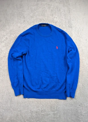 Pull Ralph Lauren en laine dé mérinos Homme bleu taille S, brand: Ralph Lauren, condition: Very good, size: S, €22.10, €23.91 includes Buyer Protection Pro