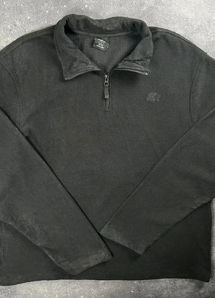 Pull zippé polaire Starter noir logo brodé - L homme - polyester 2PL 74, merk: Starter, staat: Goed, maat: L, € 13,00, € 14,35 inclusief Kopersbescherming Pro