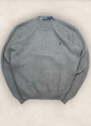 Pull Polo Ralph Lauren homme gris taille L coton (4048), marque: Ralph Lauren, état: Très bon état, taille: L, 35,00 €, 37,45 € Protection acheteurs incluse
