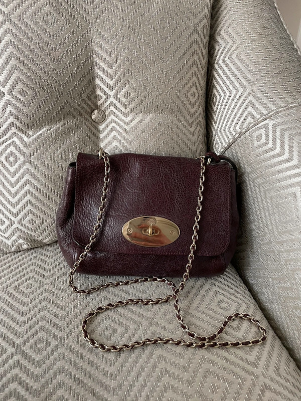 Oxblood sales shoulder bag