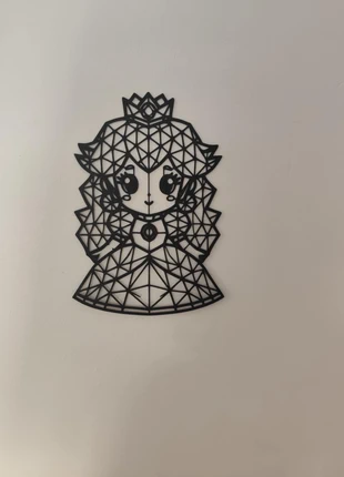 Décoration murale Peach, marca: Super Mario, estado: Muito bom, €4.00, €4.90 inclui Proteção do Comprador Pro