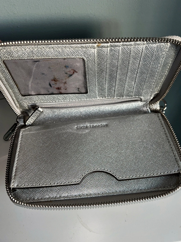 Mk on sale silver wallet