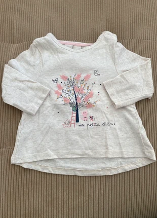 T-shirt manche longue fille 6 mois Mes petits Cailloux, marke: Mes Petits Cailloux, zustand: Sehr gut, größe: 6-9 Monate / 68, 1,50 €, 2,28 € inklusive Vinted-Käuferschutz