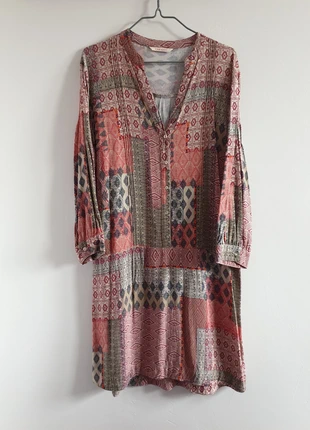 Robe fluide imprimée - Taille 38 - Camaïeu, brand: Camaïeu, condition: Very good, size: M / 38 / 10, €20.00, €21.70 includes Buyer Protection