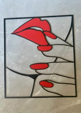 Art Mural Bouche Et Ongles, marca: Impression, estado: Muy bueno, 4,99 €, 5,94 € Protección al comprador Pro incluida