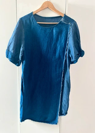Robe jean couture, marque: Fait Main, état: Très bon état, taille: Taille unique, 15,00 €, 16,45 € Protection acheteurs incluse