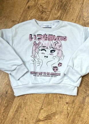 🌸 Sweat manga kawaii Lefties 9/10 ans – trop mignon ! 🌸, merk: Lefties, staat: Heel goed, maat: 10 jaar / 140 cm, € 6,00, € 7,00 inclusief Kopersbescherming