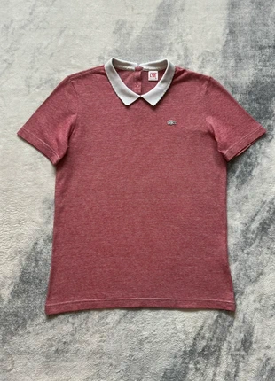 Polo femme Lacoste LIVE bordeaux col blanc – 37x62cm – Taille M, marque: Lacoste, état: Très bon état, taille: M / 38 / 10, 39,99 €, 42,69 € Protection acheteurs (Pro) incluse