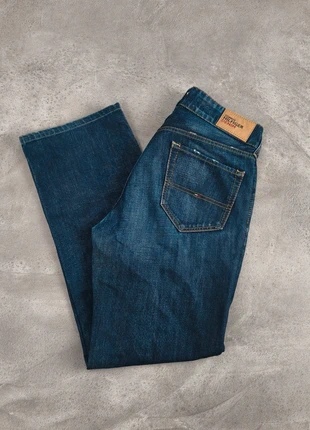 Jean large droit Tommy Hilfiger Denim Wilson Y2K bleu brut – Homme W32, merk: Tommy Hilfiger, staat: Heel goed, maat: W32 | FR 42, € 28,00, € 30,10 inclusief Kopersbescherming
