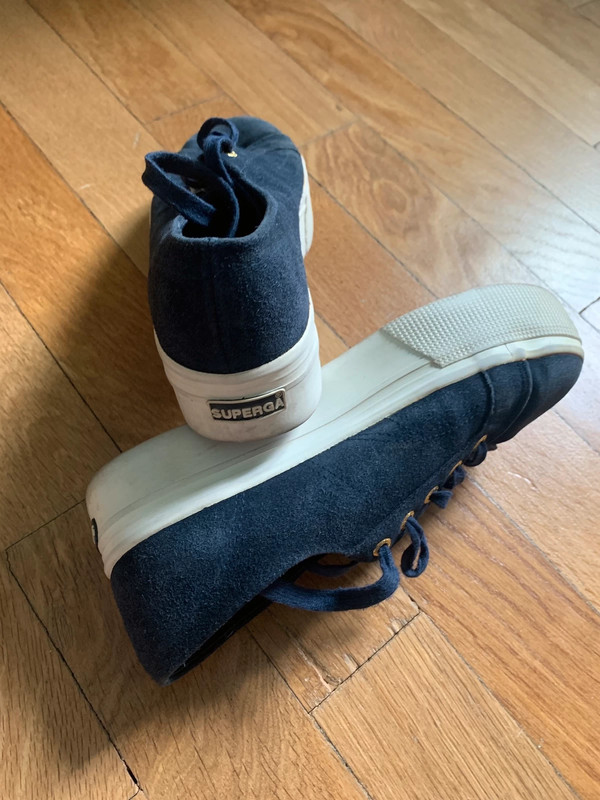 Superga camoscio sale