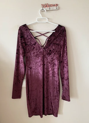 Vestido terciopelo , marca: COQUETTE, estado: Muito bom, tamanho: S / 36 / 8, €6.00, €7.00 inclui Proteção do Comprador