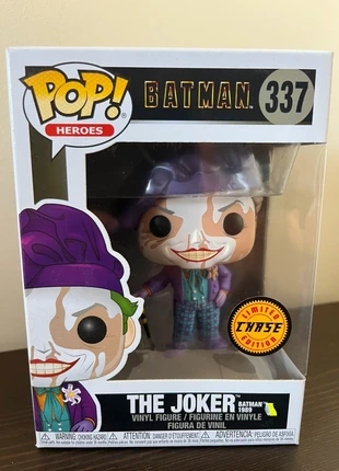Anuncio optimizado para Vinted – Funko Pop Heroes – Payaso The Joker (Chase Edition), marca: Funko Pop, estado: Muy bueno, tamaño: 5 años / 110 cm, 22,00 €, 23,80 € Protección al comprador incluida
