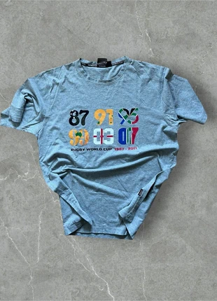T-Shirt imprimé Rugby vintage World cup 2000’s officiel - gris - Taille L, brand: Vintage Dressing, condition: New without tags, size: L, €9.90, €11.10 includes Buyer Protection