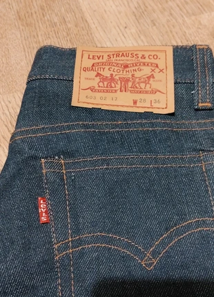 Jean Levi’s 603 – Made in France – W28 L36 – Neuf – Fin 80s, Deadstock, marca: Levi's, estado: Nuevo sin etiquetas, tamaño: W28 | ES 38, 120,00 €, 126,70 € Protección al comprador incluida