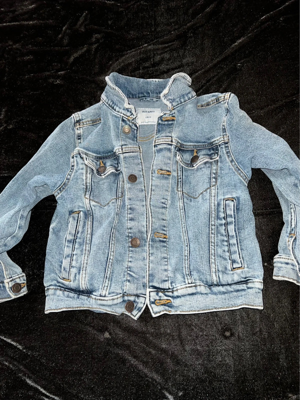girls old navy jean jacket 6/7 1