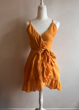 100% cotton wrap dress fits XS-S, marke: ASOS, zustand: Neu, größe: S / 36 / 8, 15,00 €, 16,45 € inklusive Vinted-Käuferschutz