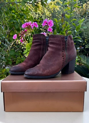 Bottines en cuir marron vintage Idea - taille 38, marca: IDEA, estado: Muito bom, tamanho: 38, €10.00, €11.20 inclui Proteção do Comprador