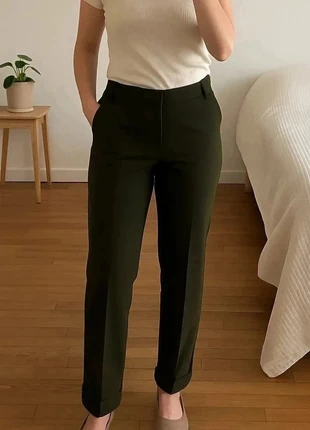 Pantalon tailleur Kaki Belair Taille 2, brand: Bel-Air, condition: Very good, size: M / 38 / 10, €40.00, €42.70 includes Buyer Protection