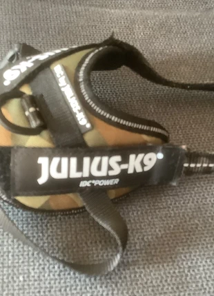 Tuigje Julius >9 kg. Legerprint voor puppies of kleine honden, marca: Julius, estado: Muito bom, tamanho: Outro, €8.00, €9.10 inclui Proteção do Comprador