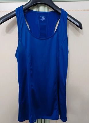 Canotta sportiva donna OVS blu | palestra, pilates, workout, top sportivo, activewear, brand: OVS, condizioni: Ottime, taglia: M / IT 42 / EU 38, €3.00, €3.85 include la Protezione acquisti