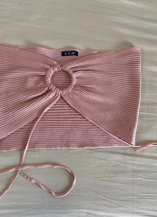 Gestricktes Crop Top, marke: Sonstiges, zustand: Sehr gut, größe: M / 38 / 10, 4,00 €, 4,90 € inklusive Vinted-Käuferschutz