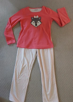 Pyjama 2 pièces Insua rose et blanc, marque: Insua, état: Très bon état, taille: S / 36 / 8, 8,00 €, 9,10 € Protection acheteurs incluse