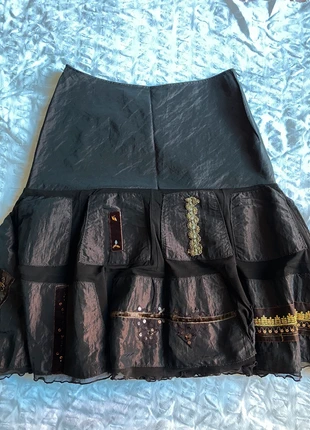 Vintage y2k fairycore cottage boho brown maxi skirt, marca: Vintage Dressing, estado: Muy bueno, tamaño: L / 40 / 12, 18,00 €, 19,60 € Protección al comprador incluida