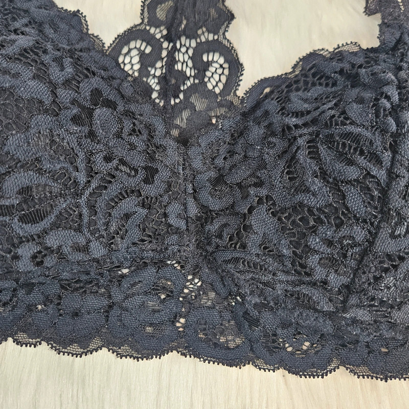 Xhilaration Black Lace Padded Bralette 4