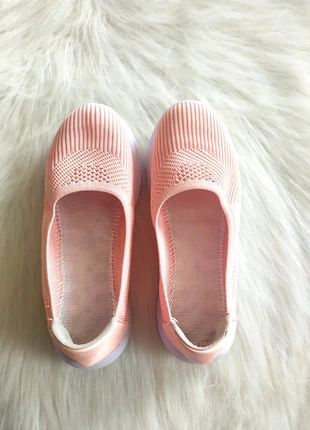 Baskets ballerines saumon toile mesh pointure 35 légères confort printemps été, estado: Muito bom, tamanho: 35, €5.00, €5.95 inclui Proteção do Comprador