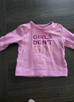 T-shirt lange mouw , marque: P'Tit Filou, état: Très bon état, taille: Jusqu'à 1 mois / 50 cm, 3,00 €, 3,85 € Protection acheteurs incluse