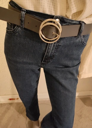 Jeans femme taille 40 – Strass sur poche arrière – Marque Dépêche Mode, marke: DPM By Depech Mod, zustand: Sehr gut, größe: L / 40 / 12, 14,50 €, 15,93 € inklusive Vinted-Käuferschutz