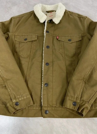 🔵 Levi’s Type 3 Sherpa – Veste trucker marron col mouton homme S neuve étiquettes, marke: Levi Strauss & Co., zustand: Neu, mit Etikett, größe: S, 69,00 €, 73,15 € beinhaltet Vinted-Käuferschutz Pro