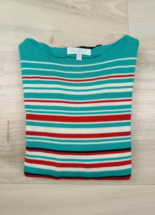 Pull Kookaï Vintage Y2K Rayures Multicolore Taille S Made in France, marque: KOOKAÏ, état: Très bon état, taille: S / 36 / 8, 25,00 €, 26,95 € Protection acheteurs incluse