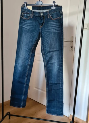 Jean taille basse y2k vintage trouer, merk: Le Temps des Cerises, staat: Veelgebruikt, maat: S / 36 / 8, € 8,00, € 9,10 inclusief Kopersbescherming