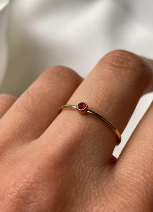 Bague de fiançailles en acier inoxydable, marca: Boutique Parisienne, estado: Novo com etiquetas, tamanho: 17,3 mm Ø / 14,5, €9.00, €10.15 inclui Proteção do Comprador