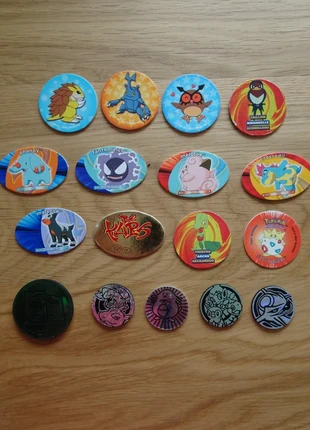 17 pogs pokémon, marke: Pokémon, zustand: Sehr gut, 25,00 €, 26,95 € inklusive Vinted-Käuferschutz