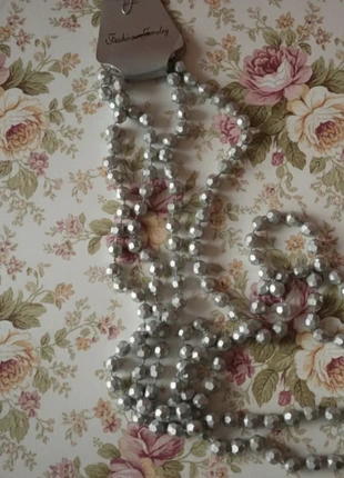 Collar Extra Largo plateado, marca: Fashion Jewelry, estado: Nuevo con etiquetas, 2,66 €, 3,49 € Protección al comprador incluida