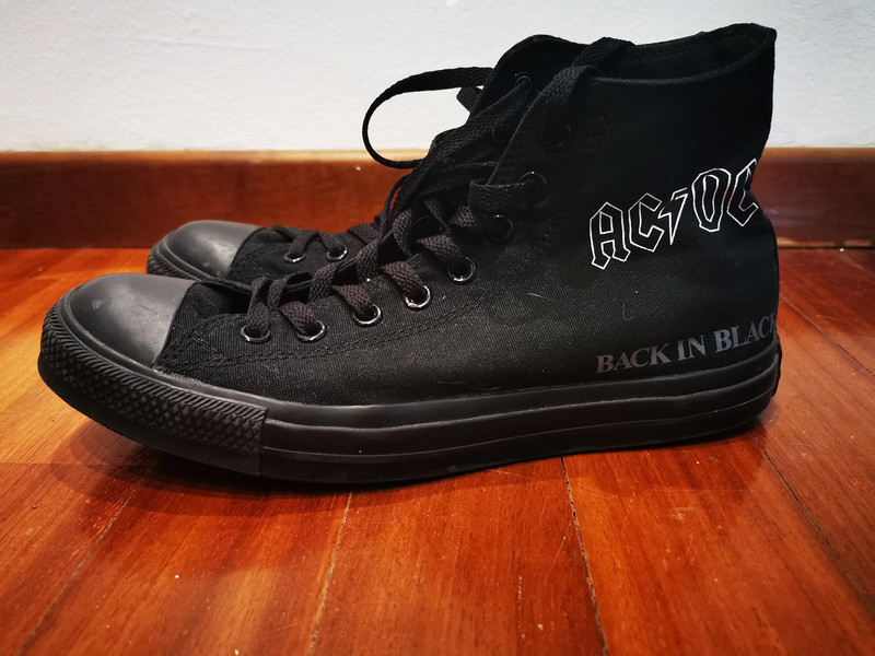 Converse All Star AC/DC Back in Black - Vinted