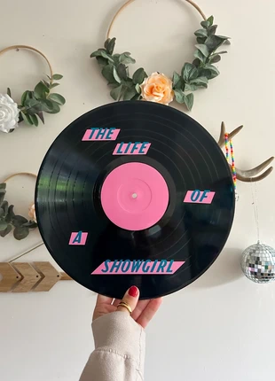 Upcycled vinyl record. Quirky wall art. Taylor Swift., brand: NO LABEL, condition: Like new, £4.00, £4.90 includes Buyer Protection